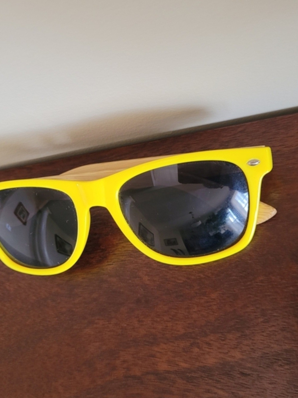 New Coors Light x Banff Sunshine Bright Yellow Wayfarer Men's Sunglasses